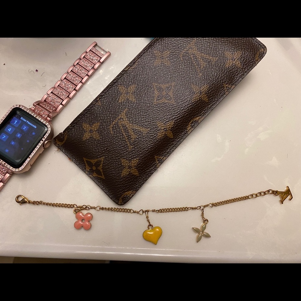 Louis Vuitton gold bracelet